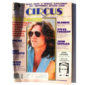 Vtg January 31, 1981 Music Circus Magazine - Blondie POLICE Sire Straits
